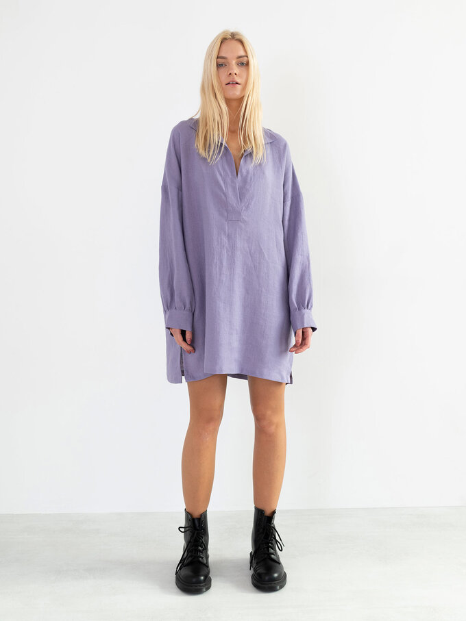 Bild 3 von SKY Leinen Strandkleid in Violet tulip, you can also choose other colors above von ALBERALKIRK