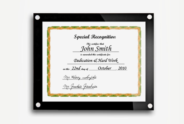 A5 Certificate Wall Frame - Image 4