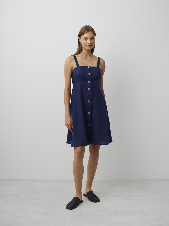 Bild 2 von INDIE Leinen Sommerkleid in von ALBERALKIRK