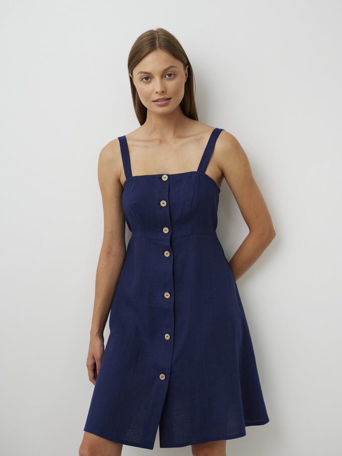 Bild 3 von INDIE Leinen Sommerkleid in von ALBERALKIRK