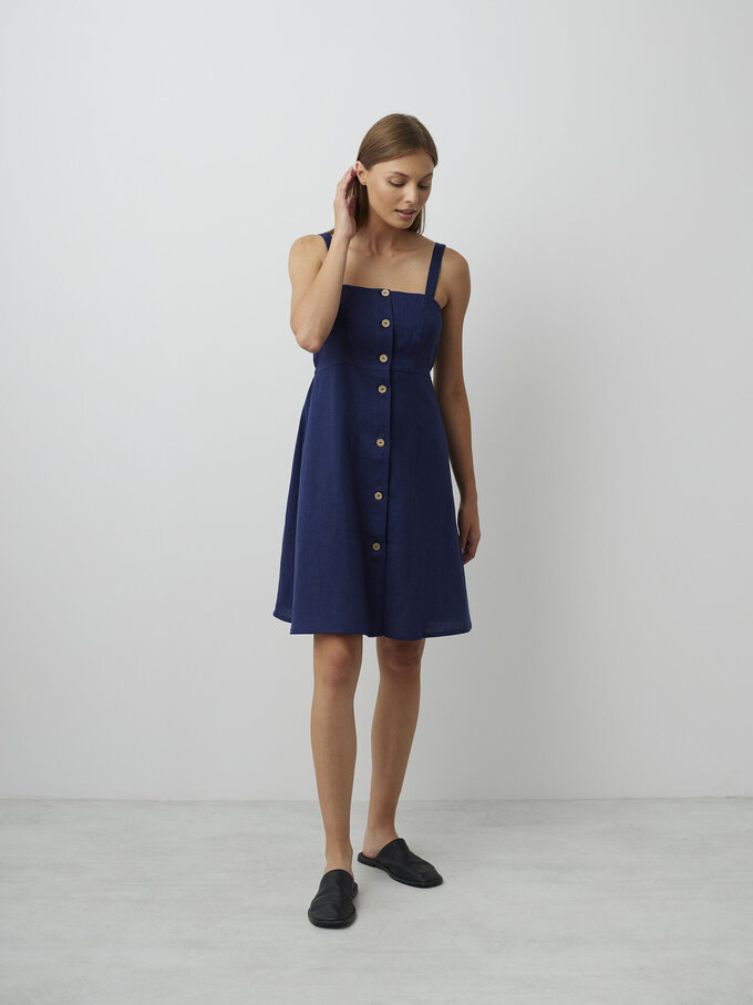 Bild 4 von INDIE Leinen Sommerkleid in von ALBERALKIRK