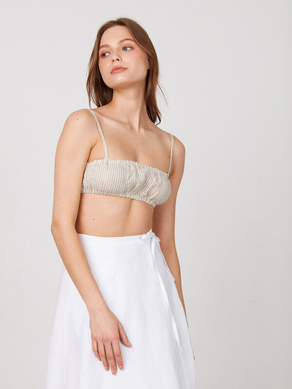 Bild 1 von CLEO Leinen-Bralette in von Love and Confuse