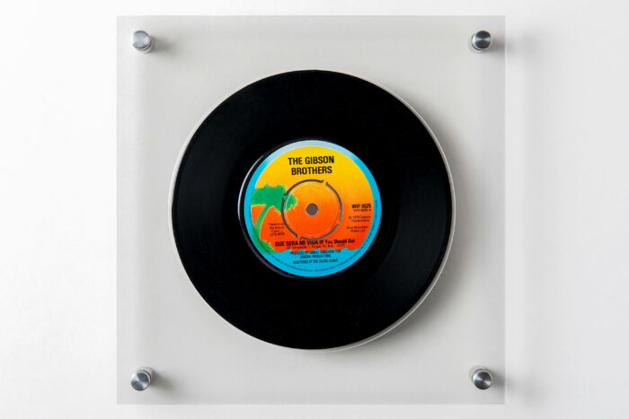 7-inch vinyl record frame