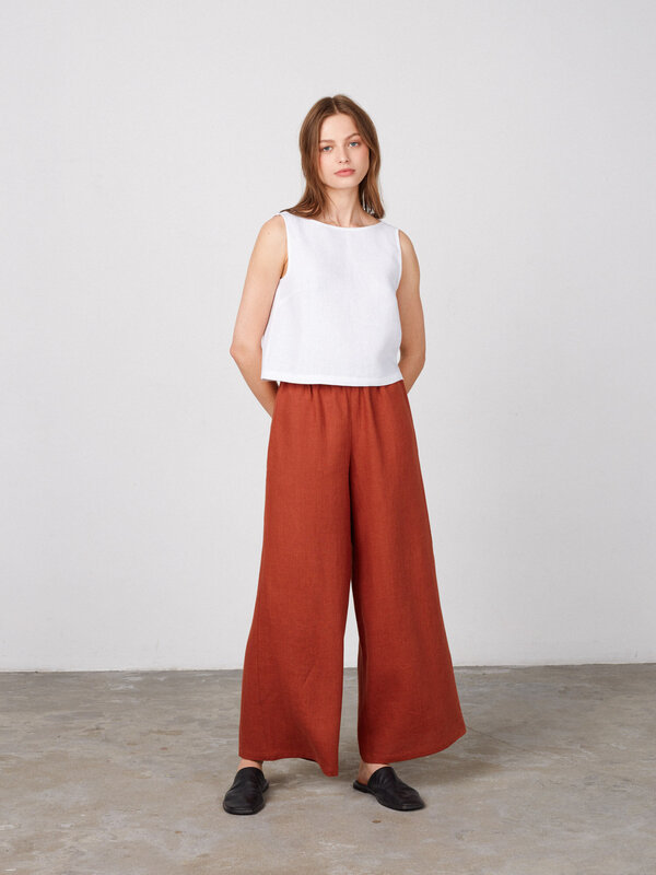 Bild 1 von PEARL - Weit geschnittene Leinenhose in von Love and Confuse