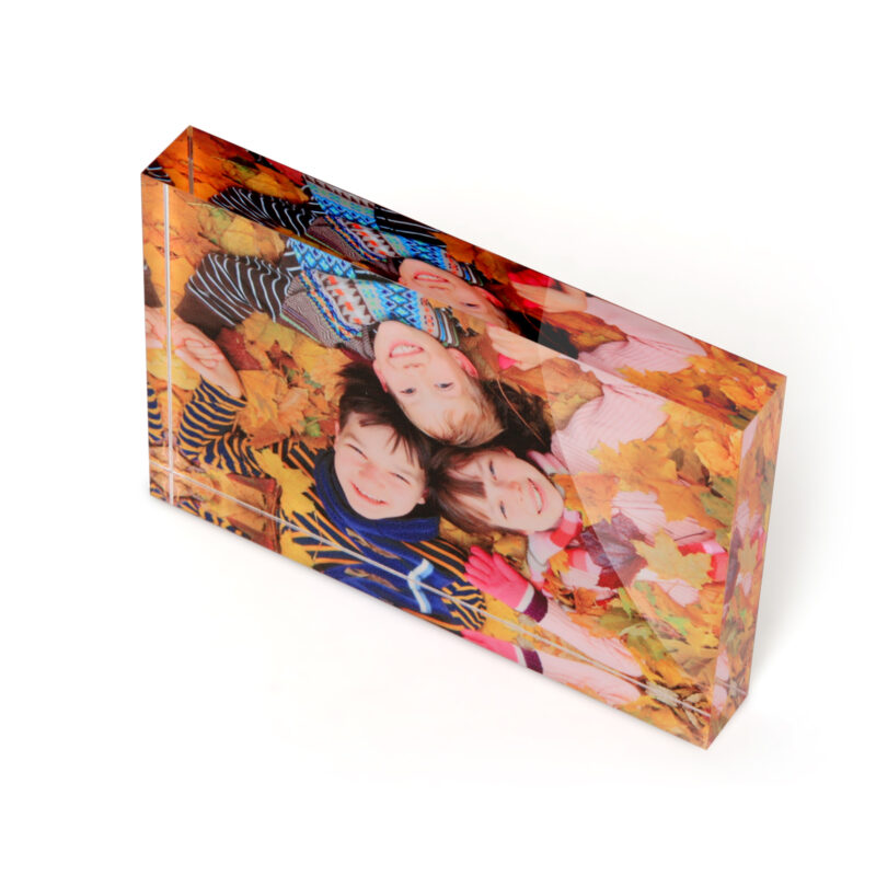 A5 Acrylic photo block