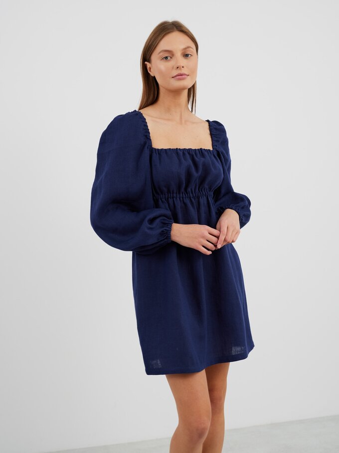 Bild 4 von TALULLA Leinen Minikleid in von ALBERALKIRK